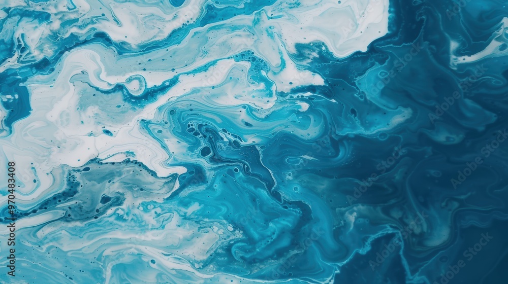 An abstract swirl of blue and white hues, creating a serene and fluid visual perfect for backgrounds or artistic projects. An abstract swirl of blue and white hues, creating a serene and fluid visual perfect for backgrounds or artistic projects.