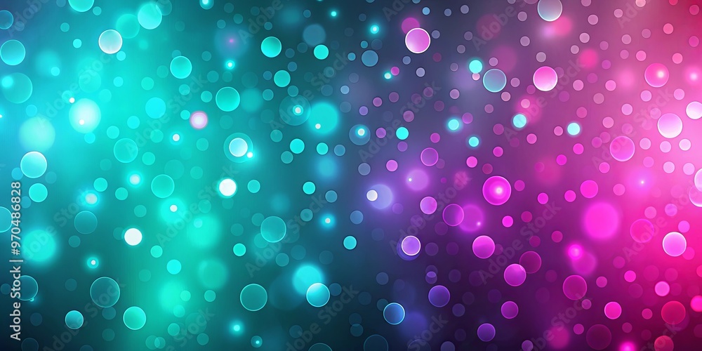 Whimsical wallpaper featuring neon turquoise and magenta with light dots Whimsical wallpaper featuring neon turquoise and magenta with light dots