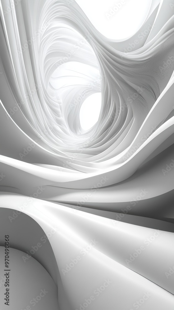 Fototapeta premium Abstract White Background 