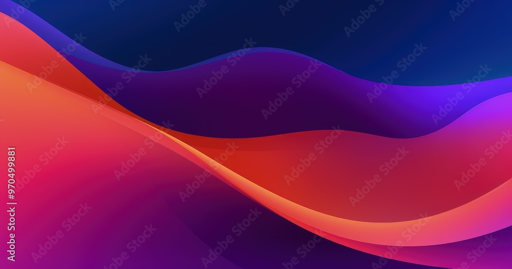 A vibrant abstract design featuring flowing waves of red, orange, purple, and blue, creating a dynamic visual experience. A vibrant abstract design featuring flowing waves of red, orange, purple, and blue, creating a dynamic visual experience.