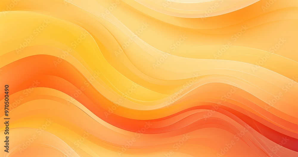 A vibrant abstract design featuring flowing waves of warm orange and yellow hues, ideal for backgrounds or artistic projects. A vibrant abstract design featuring flowing waves of warm orange and yellow hues, ideal for backgrounds or artistic projects.