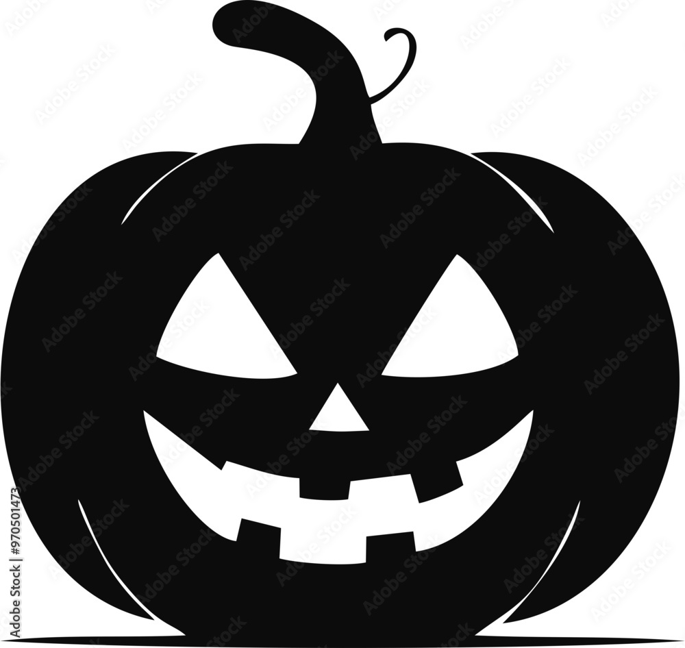 Pumkin Face Silluette Pumkin Face Silluette