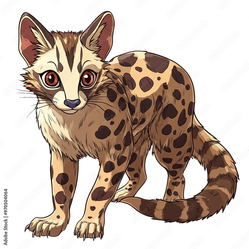 Obraz premium Genet | Icon | Anime