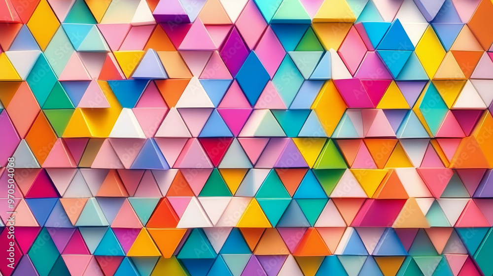 A colorful background made of many small triangles, perfect for a website or business presentation. A colorful background made of many small triangles, perfect for a website or business presentation.