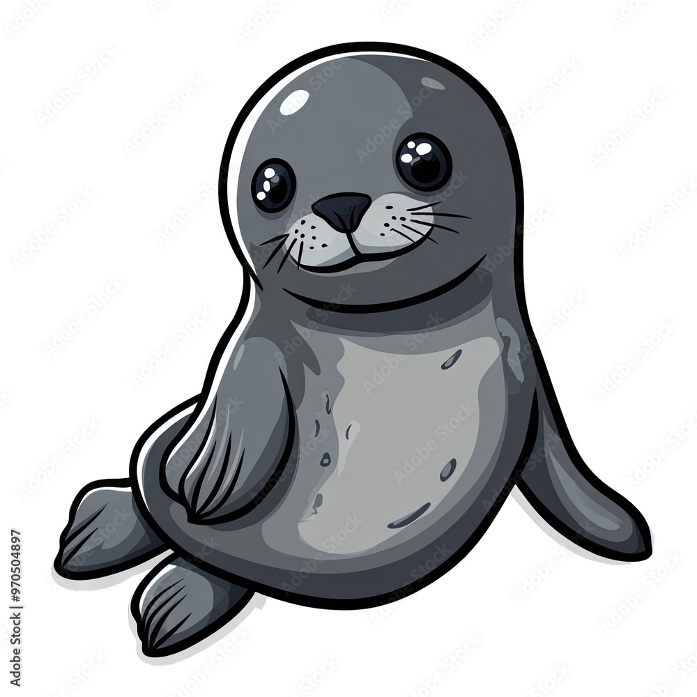 Fototapeta premium Grey Seal icon