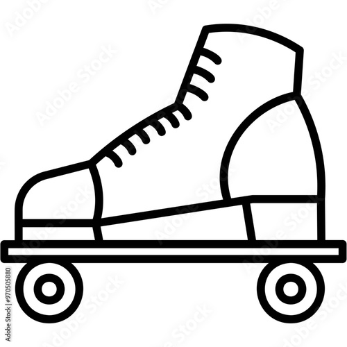 Roller Skating Icon