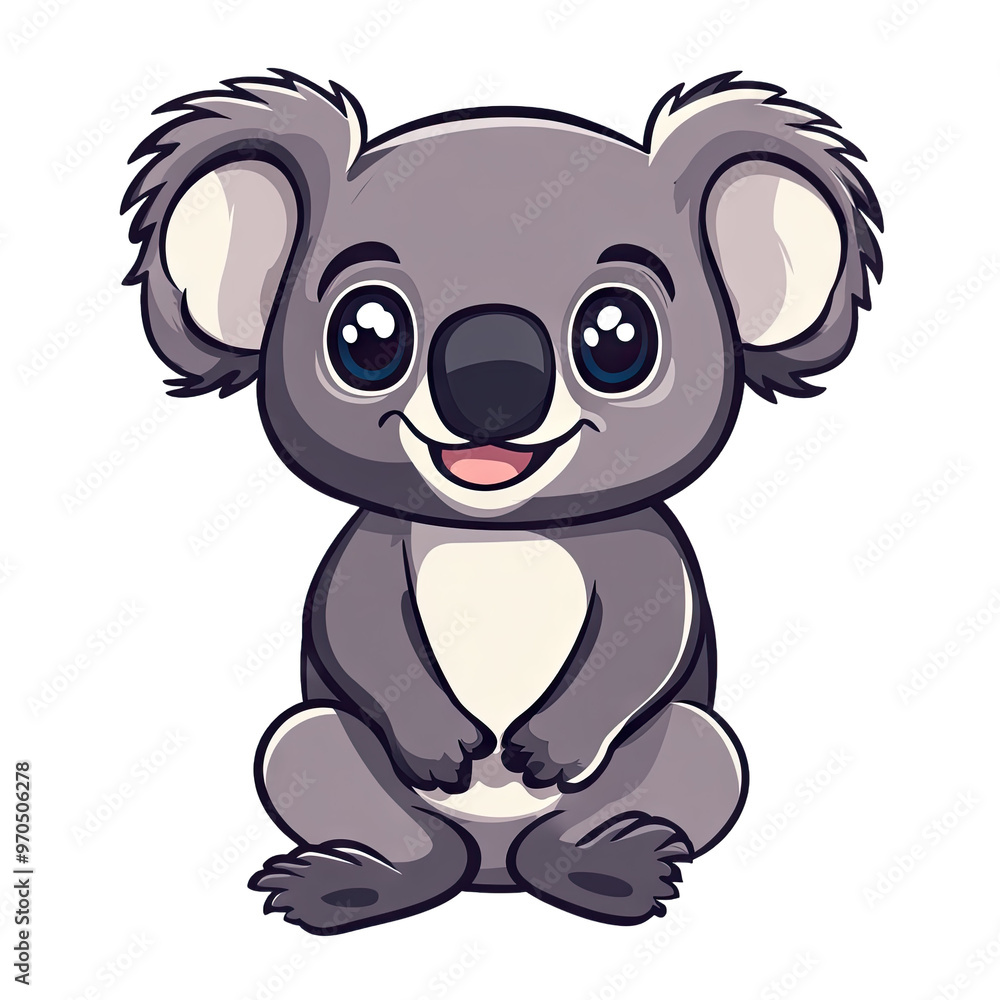 Obraz premium Koala | Icon | Anime
