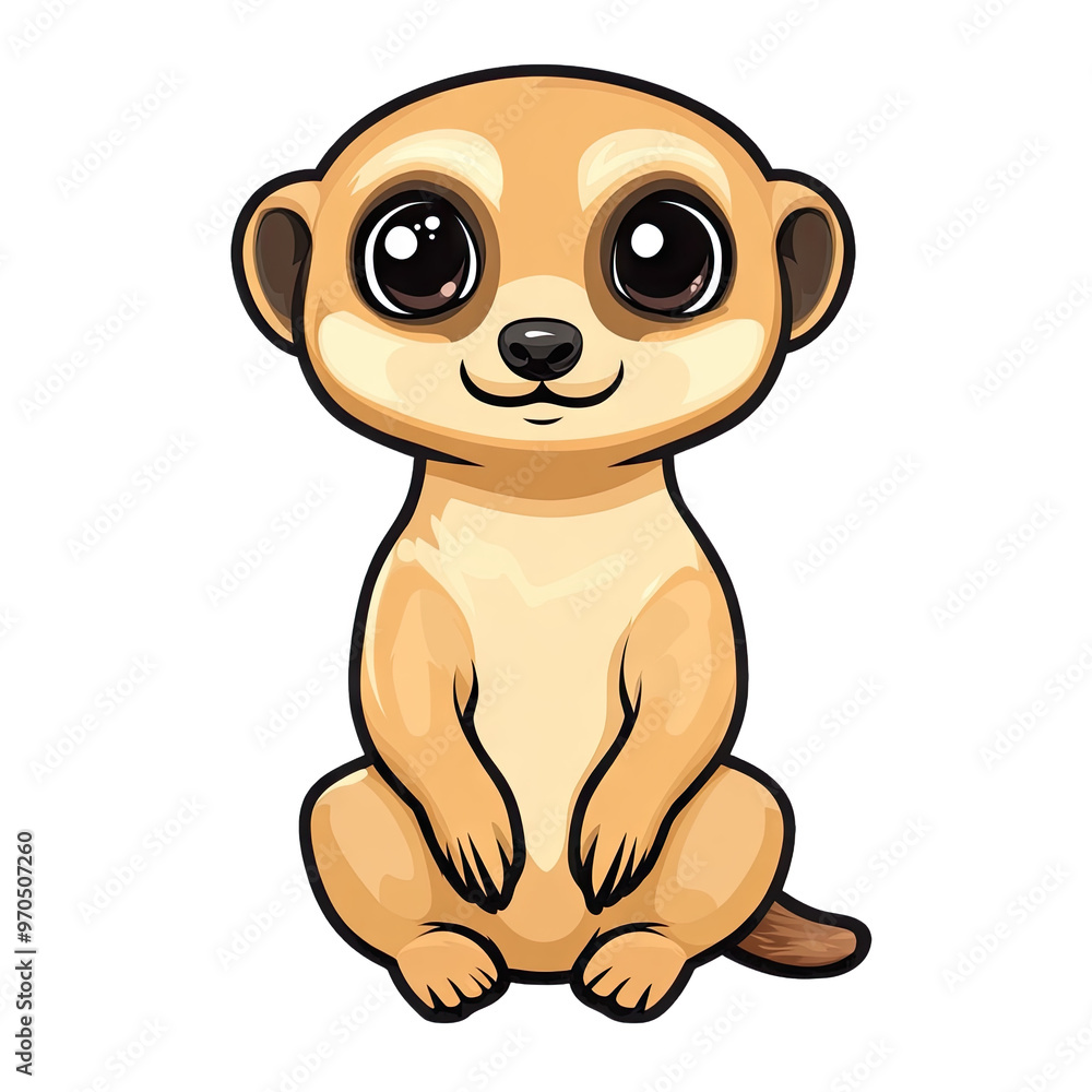 Fototapeta premium Meerkat | Icon | Anime