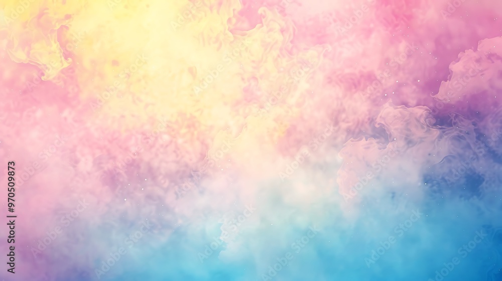 Fuzzy Pink, Blue, and Yellow Gradient Background, Plain Background, Copy Space, Gradient, Background Fuzzy Pink, Blue, and Yellow Gradient Background, Plain Background, Copy Space, Gradient, Background
