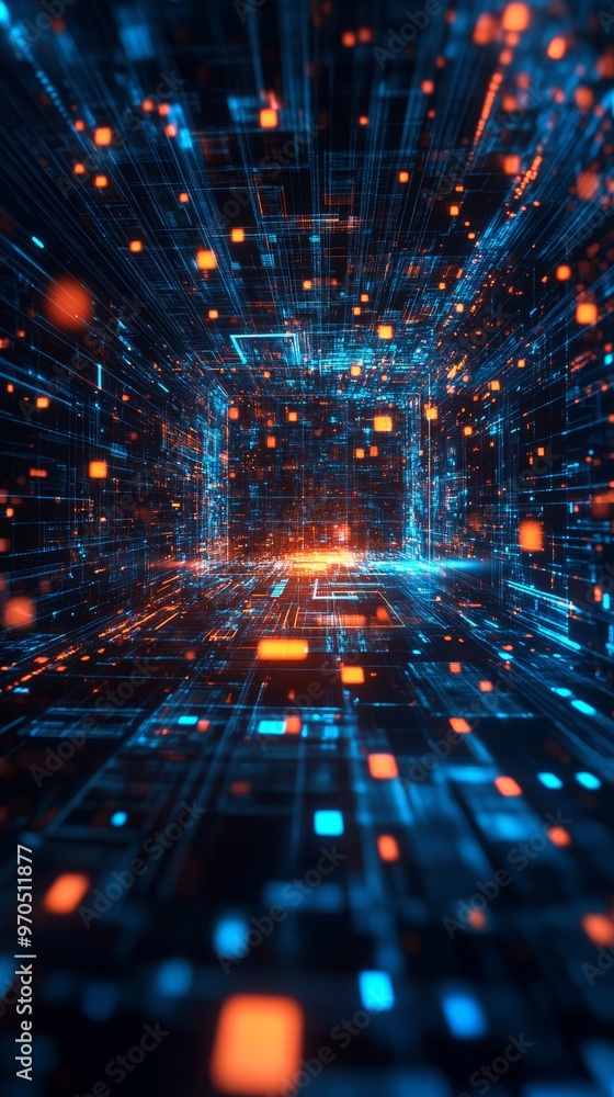 Modern Tech Abstract Background Modern Tech Abstract Background