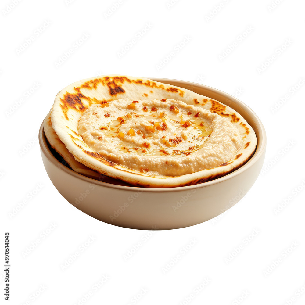 Hummus with Pita Bread Hummus with Pita Bread
