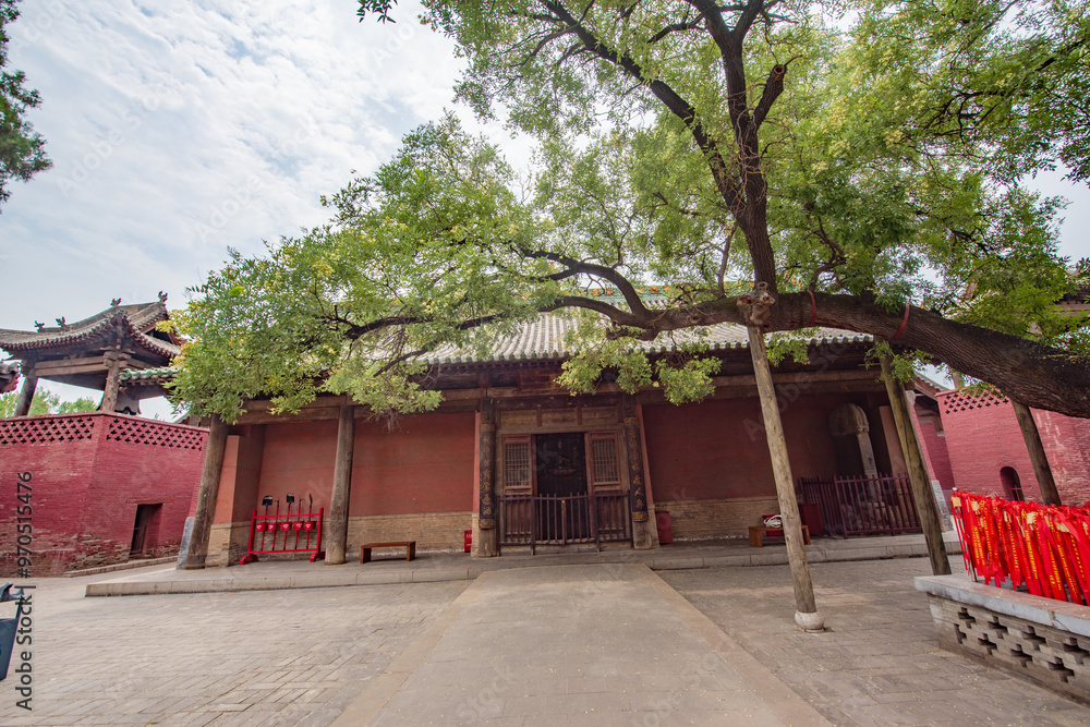 Shuanglin Temple, Pingyao County, Jincheng, Shanxi, China Shuanglin Temple, Pingyao County, Jincheng, Shanxi, China