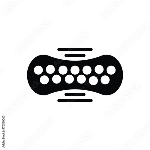 Black  solid icon for latex