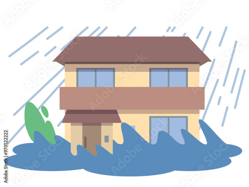水害　家　住宅