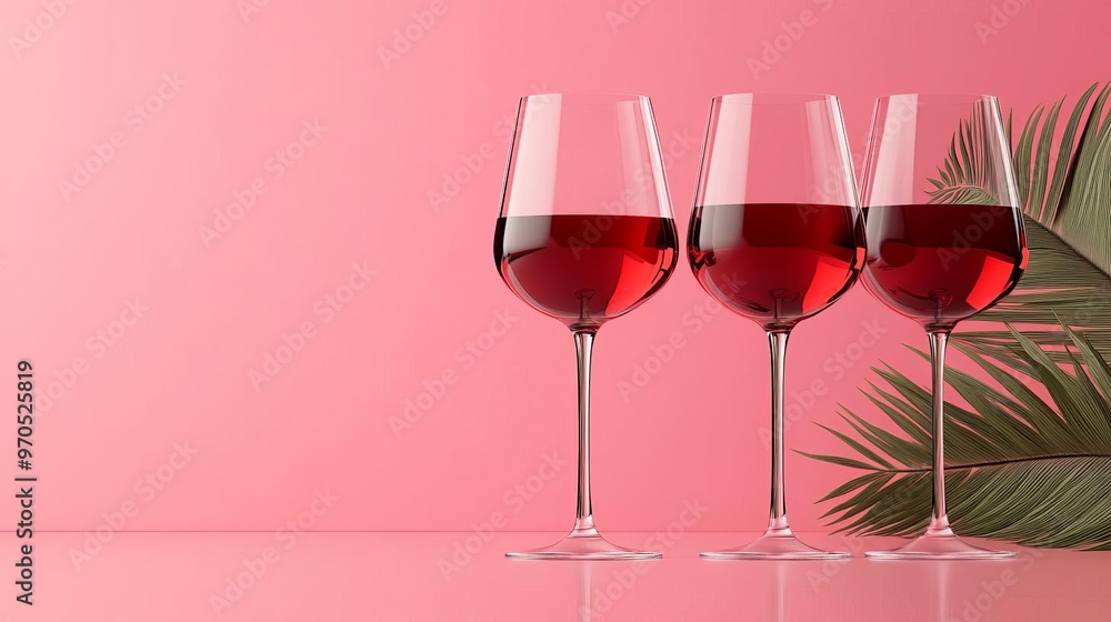 Terroir tasting notes, red wine flavor profiles, stylish design, 3D illustration Terroir tasting notes, red wine flavor profiles, stylish design, 3D illustration