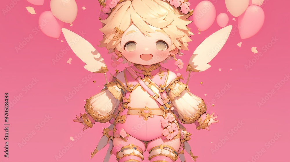 Enchanting Chibi Fairy Tale Character Bringing Magic to Life in a Colorful World Enchanting Chibi Fairy Tale Character Bringing Magic to Life in a Colorful World