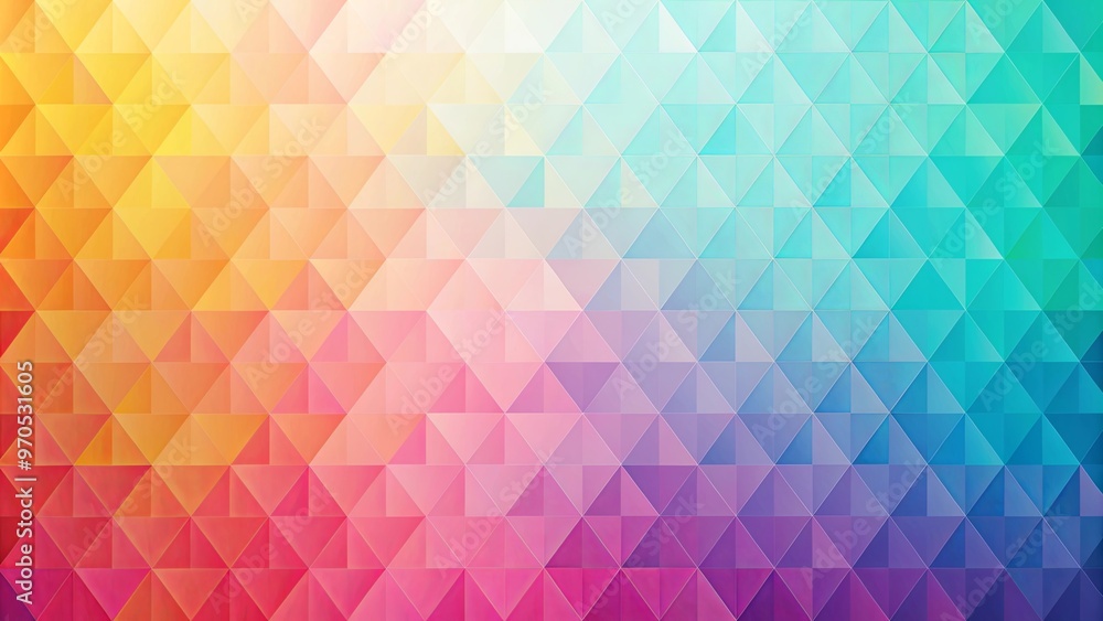 Abstract geometric pattern with soft color gradients creating a vibrant background Abstract geometric pattern with soft color gradients creating a vibrant background