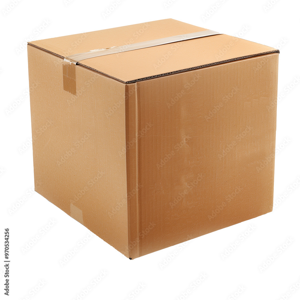 Brown cardboard box package box, isolated, transparent background, png Brown cardboard box package box, isolated, transparent background, png