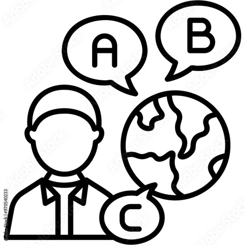 Multilingual Icon
