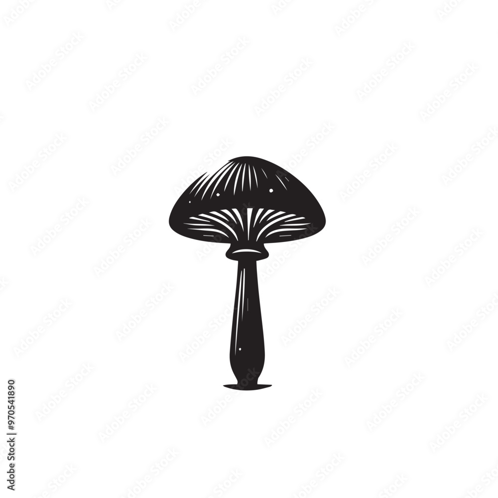 Mushroom vector design. Mushroom logo, icon design. Mushroom illustration isolated on white background. Mushroom vector design. Mushroom logo, icon design. Mushroom illustration isolated on white background.