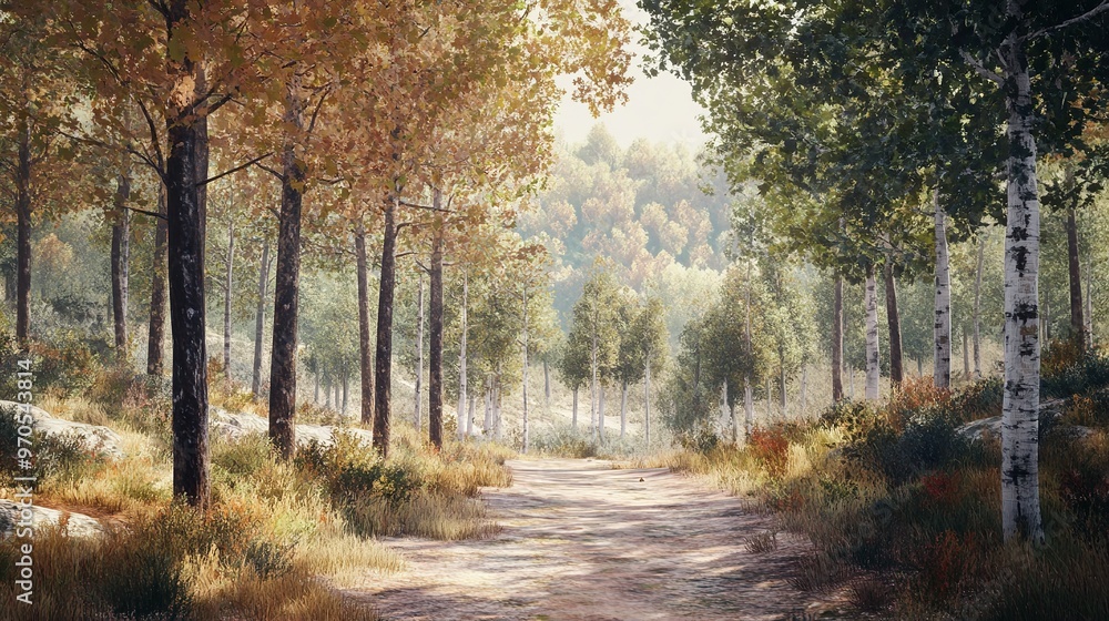 Obraz premium willow by the river