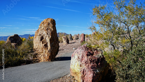 Nature Discovery Trail and Rock Garden on Boulder City Southern Nevada photo