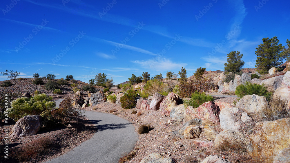 Nature Discovery Trail and Rock Garden on Boulder City Southern Nevada Nature Discovery Trail and Rock Garden on Boulder City Southern Nevada