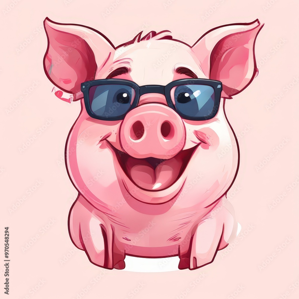 the AI Image Generator, Cute Childish Piggy the AI Image Generator, Cute Childish Piggy