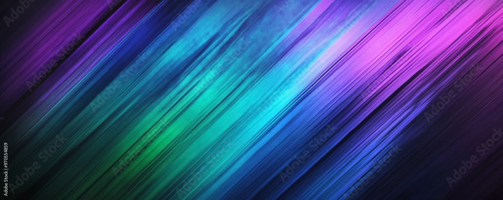 Colorful abstract diagonal lines on dark Colorful abstract diagonal lines on dark