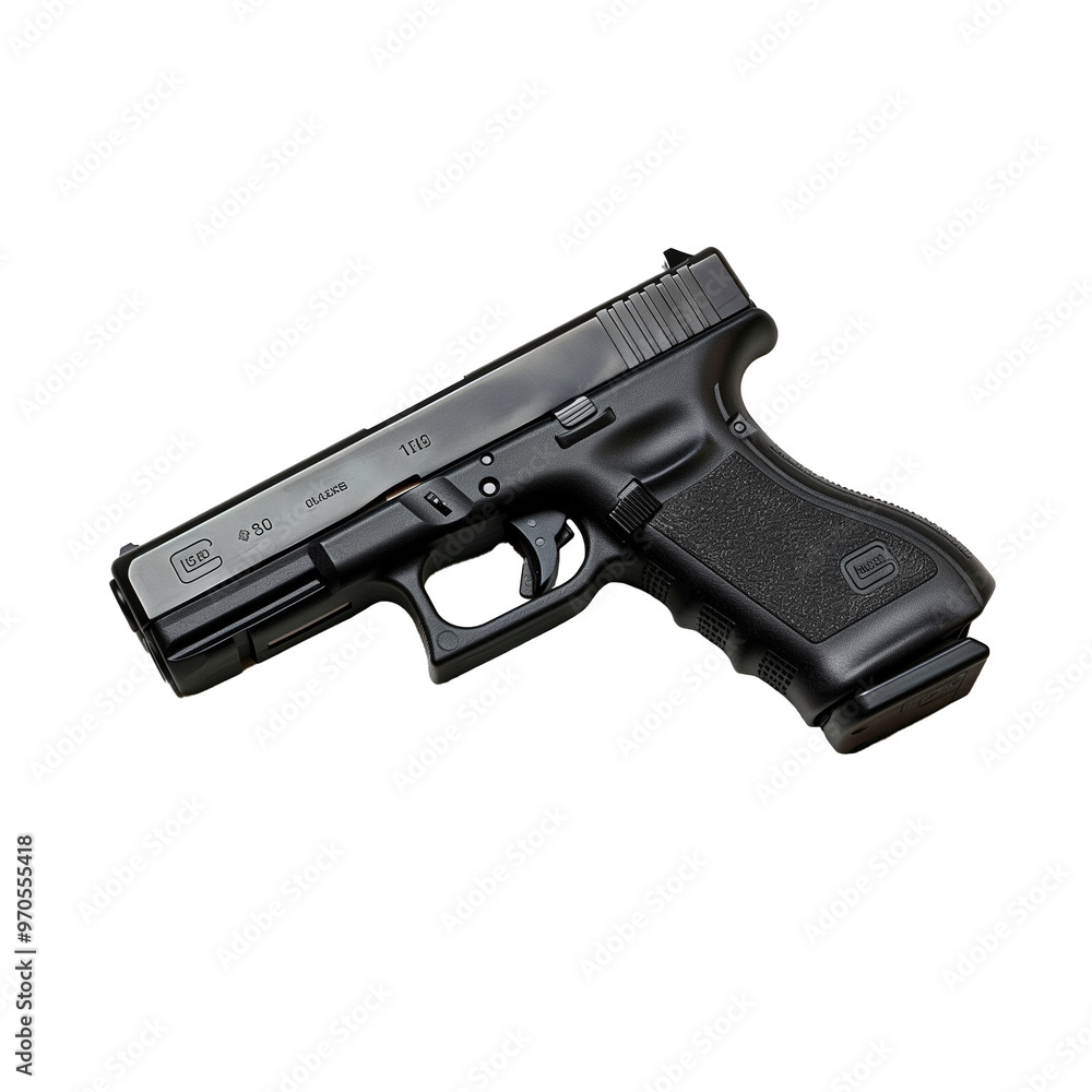 Pistol gun, isolated, transparent background, png Pistol gun, isolated, transparent background, png