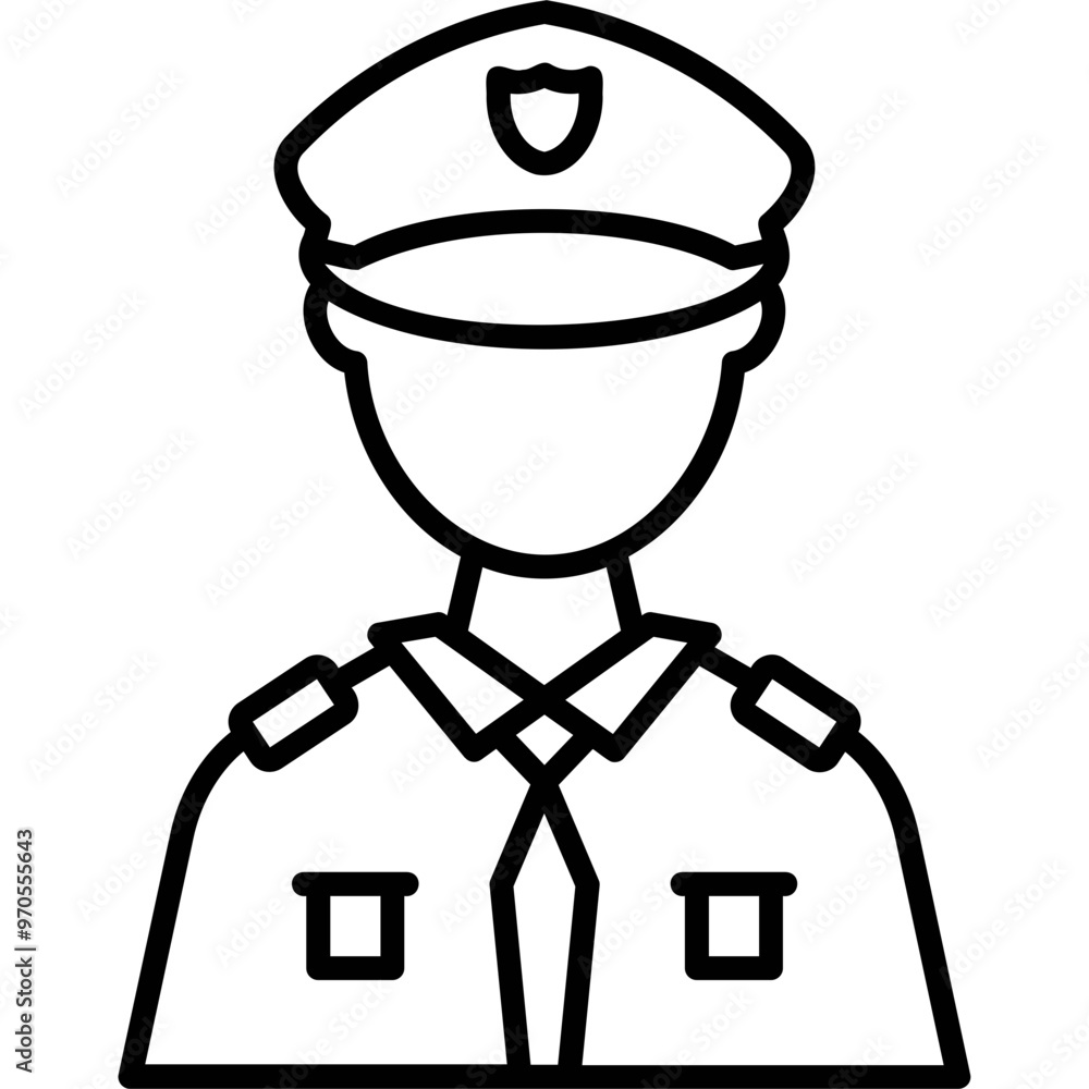 Police Officer Icon Police Officer Icon