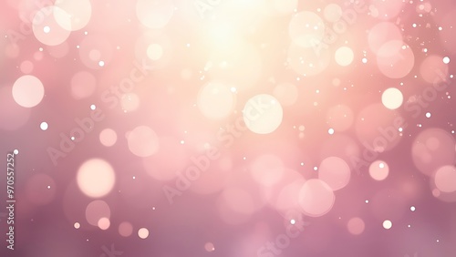 A dreamy, soft-focus background featuring shimmering bokeh effects in warm tones. Ideal for use in invitations, websites, or any project requiring a touch of elegance and magic.