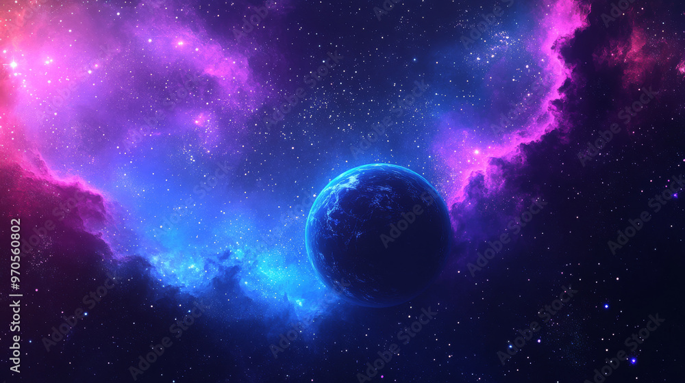 Cool, futuristic posters with space-themed designs in blue and purple. These abstract backgrounds are perfect for book covers or flyers, with a modern, digital style. Cool, futuristic posters with space-themed designs in blue and purple. These abstract backgrounds are perfect for book covers or flyers, with a modern, digital style.