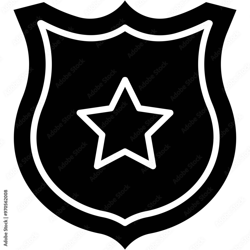 Police Badge Icon Police Badge Icon