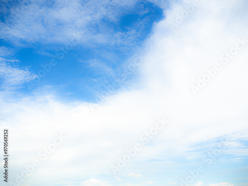 Sky background nature cloud paronama web cloudy summer winter season day, light beauty blue horizon spring brigth gradient calm abstract backdrop air nature view wallpaper landscape environment.
