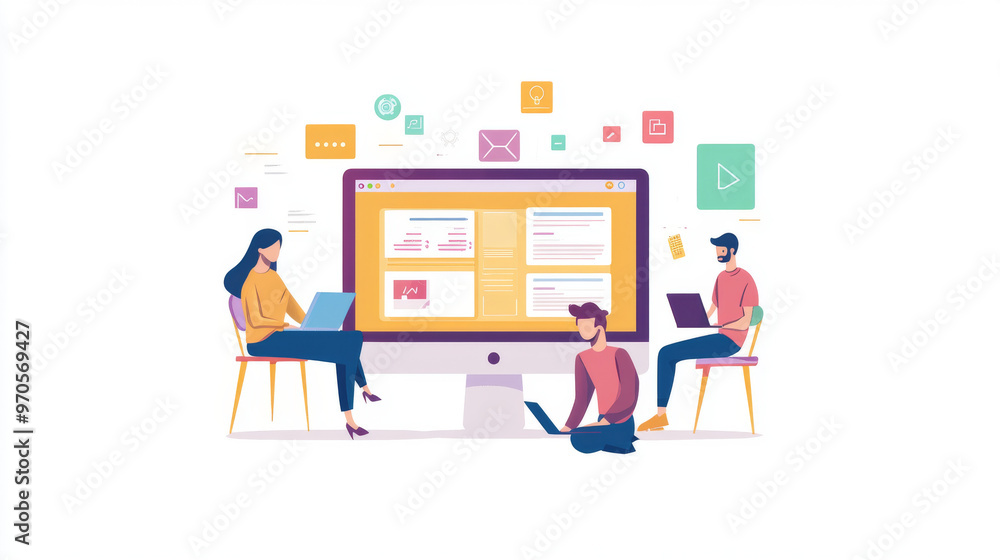 Running a business online means working from home and connecting with your team remotely using online tools. You can manage your business on the go with a mobile app. Running a business online means working from home and connecting with your team remotely using online tools. You can manage your business on the go with a mobile app.