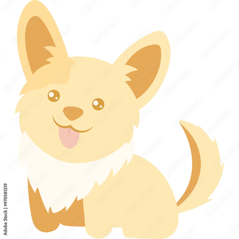 Obraz premium Puppy Illustration