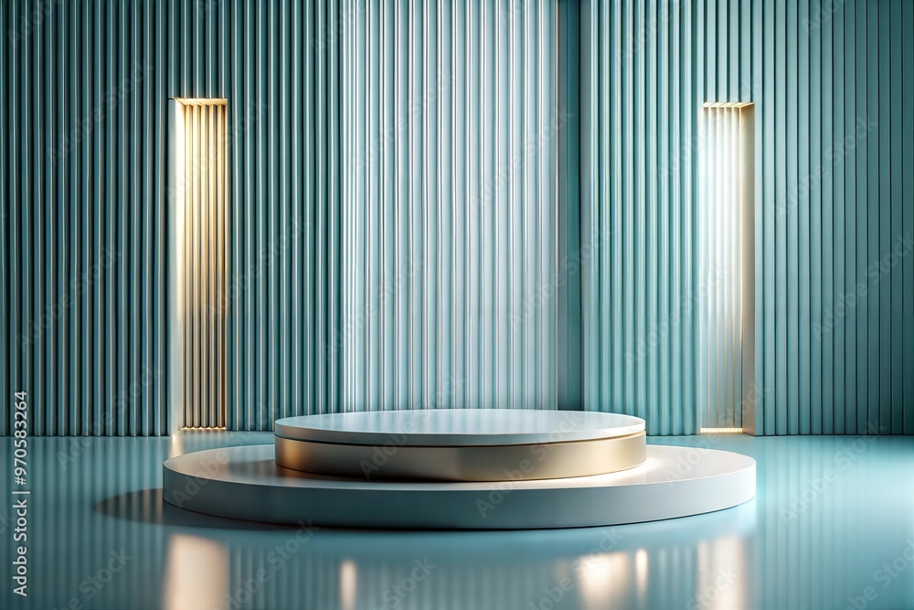 photo Podium 3D rendering abstract platform podium product presentation backdrop photo Podium 3D rendering abstract platform podium product presentation backdrop