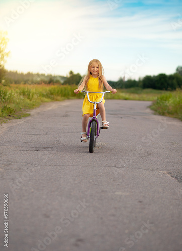 child on bike