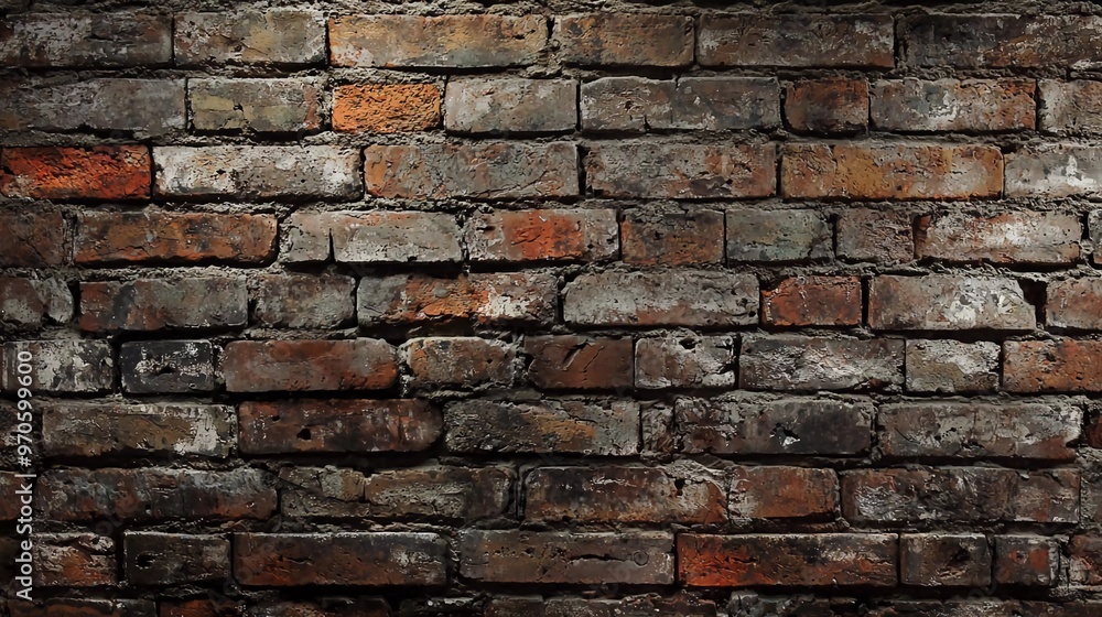 Nice rustic brick wall background Nice rustic brick wall background
