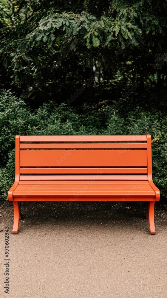 A serene park with an orange bench dedicated to leukemia awareness, park, orange bench, dedication A serene park with an orange bench dedicated to leukemia awareness, park, orange bench, dedication