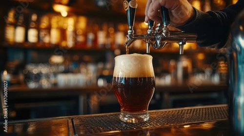 The Beer Being Poured photo