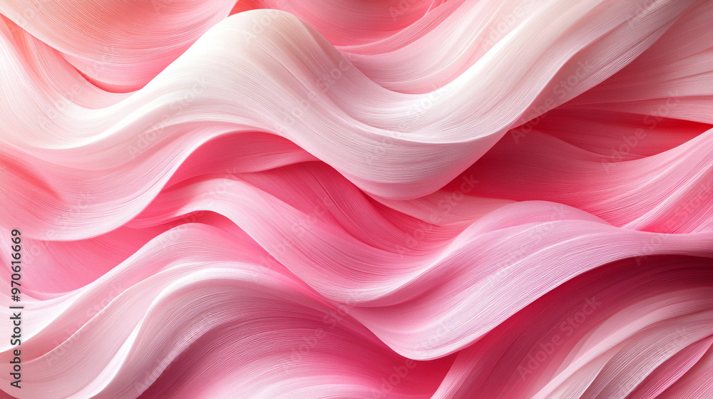 Elegant pink and white waves create a soft and flowing texture, perfect for backgrounds or artistic designs. Elegant pink and white waves create a soft and flowing texture, perfect for backgrounds or artistic designs.