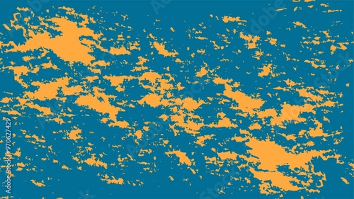 Vibrant Teal and Orange Splatter Explosion Energetic Particles, Dynamic Ink Strokes, Splashing Liquid and Illuminated Dust Creating a Unique, Striking, and Textured Abstract Artistic motion Background