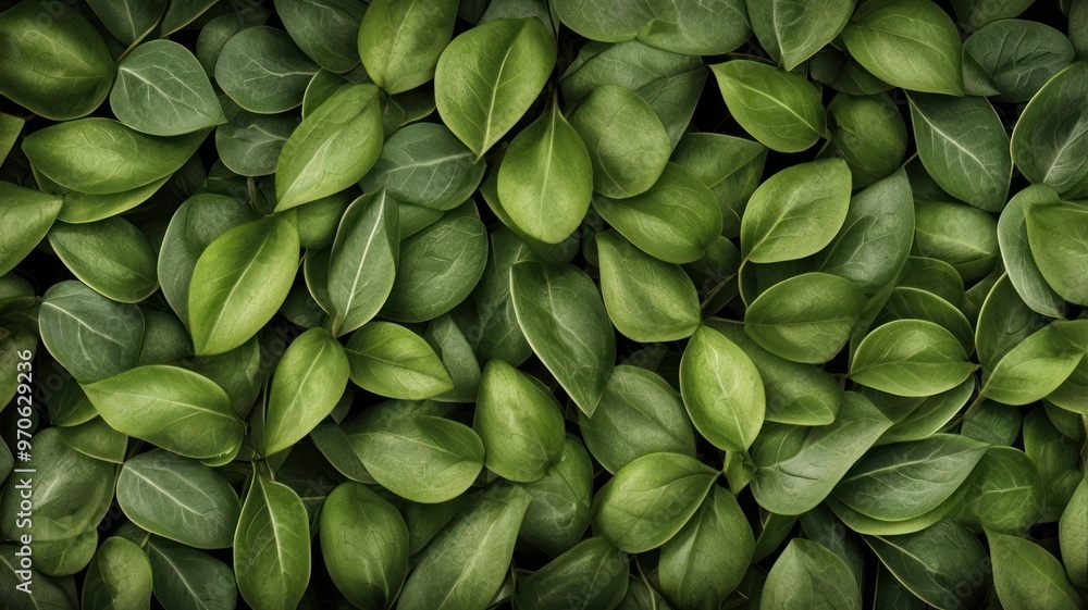 Green Leaves Pattern