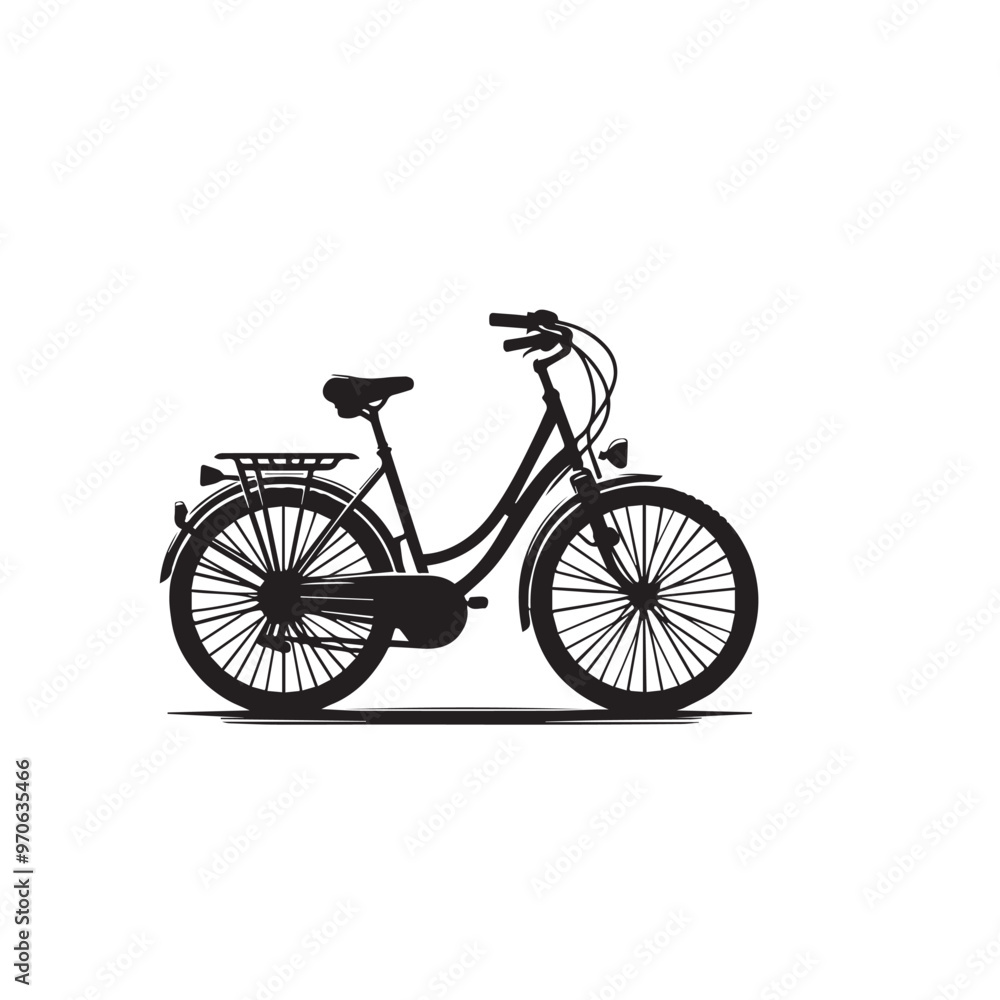 Bicycle vector illustration. Bicycle logo, icon vector design isolated on white background. Bicycle vector illustration. Bicycle logo, icon vector design isolated on white background.