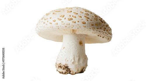 Death Cap Mushroom Isolated on Transparent Background PNG