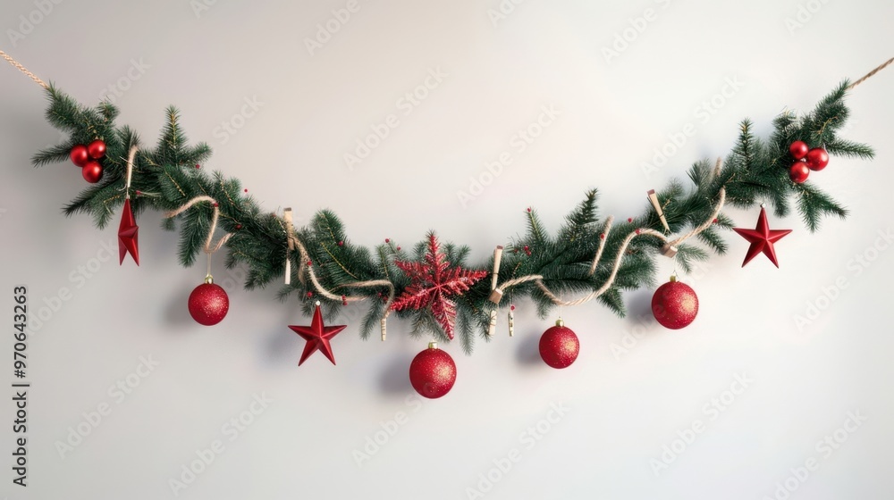 The Festive Christmas Garland The Festive Christmas Garland
