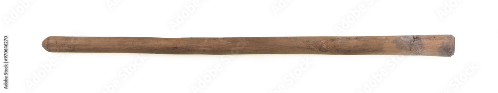 wooden striking stick isolated on white background wooden striking stick isolated on white background