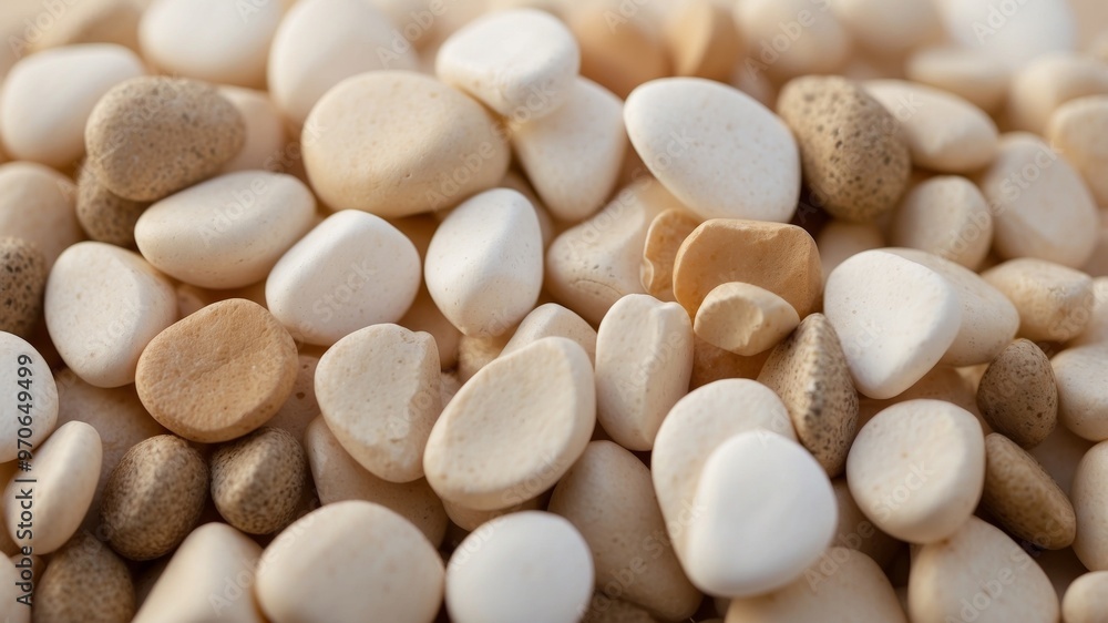 Flat Lay of Natural Materials with Beige and White Tones. Flat Lay of Natural Materials with Beige and White Tones.